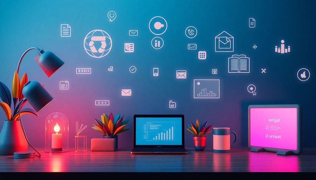 Retrospectiva do Marketing Digital em 2024: Lições e Inovações - SkillAds - Imagem gerada por IA