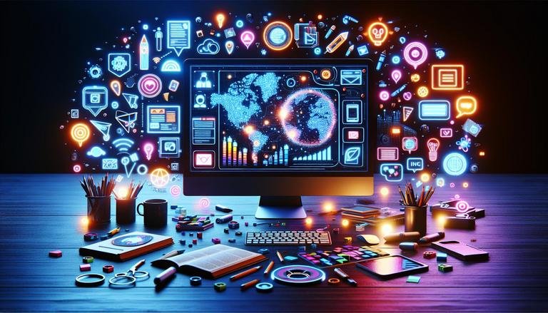 Marketing de Conteúdo - Criação e distribuição de conteúdo relevante para atrair clientes.