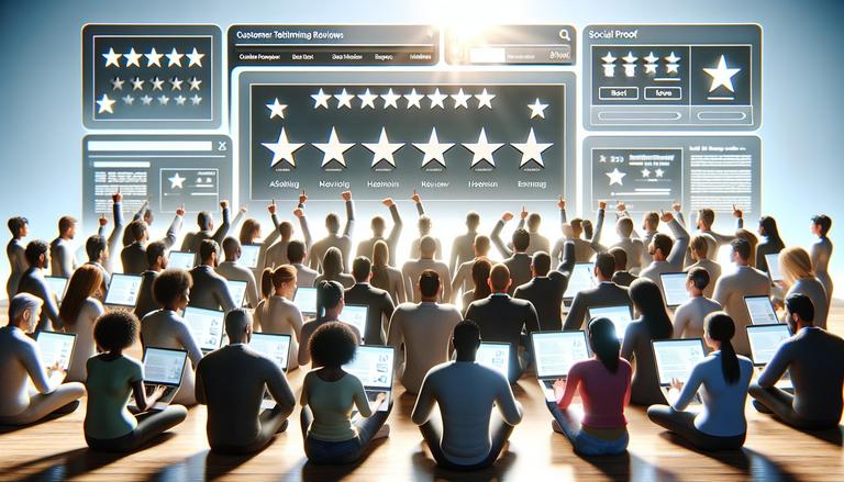 Social Proof - Prova social é o uso de avaliações e depoimentos para criar credibilidade.